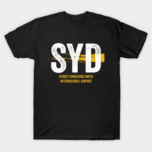 SYD Airport Code Sydney International Airport T-Shirt